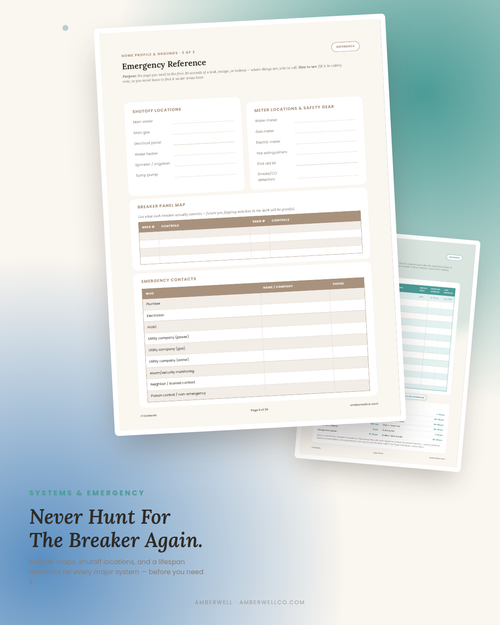 Your Home, Handled — The Complete Home Maintenance Planner