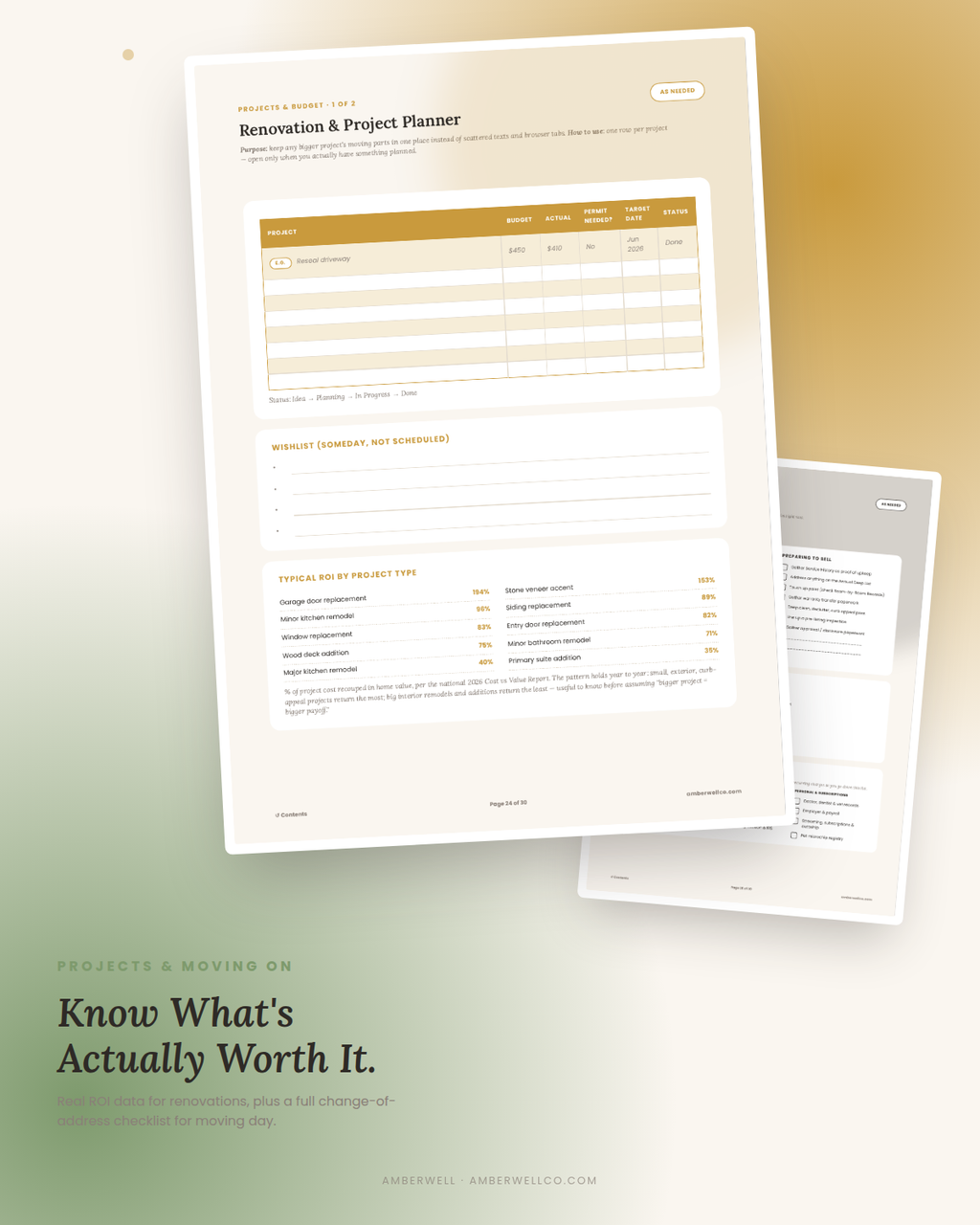 Your Home, Handled — The Complete Home Maintenance Planner