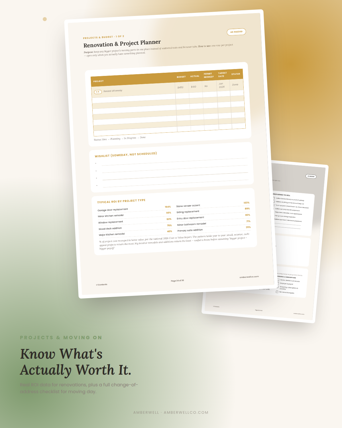 Your Home, Handled — The Complete Home Maintenance Planner