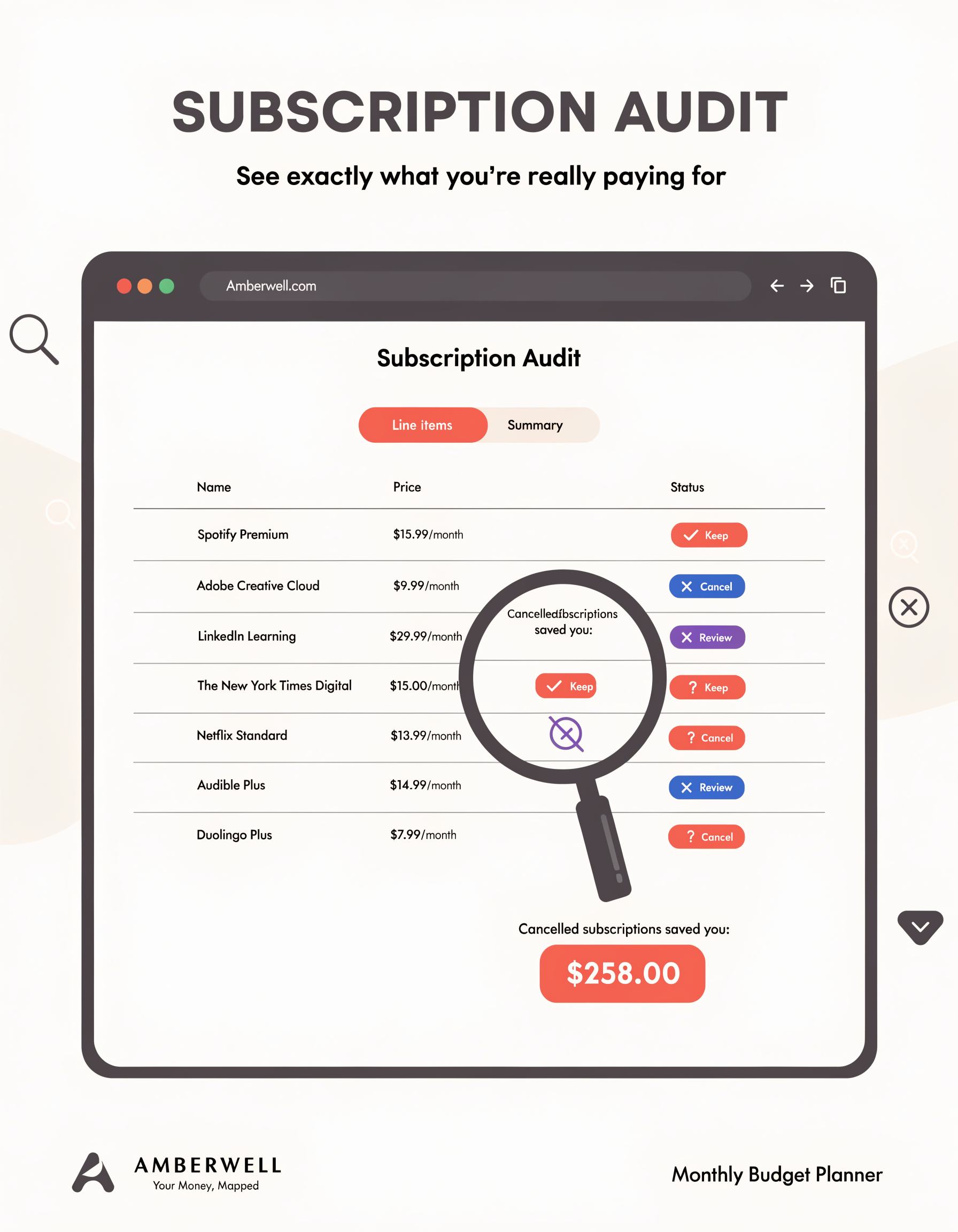 Subscription Audit