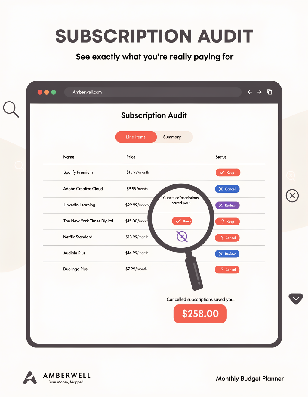 Subscription Audit