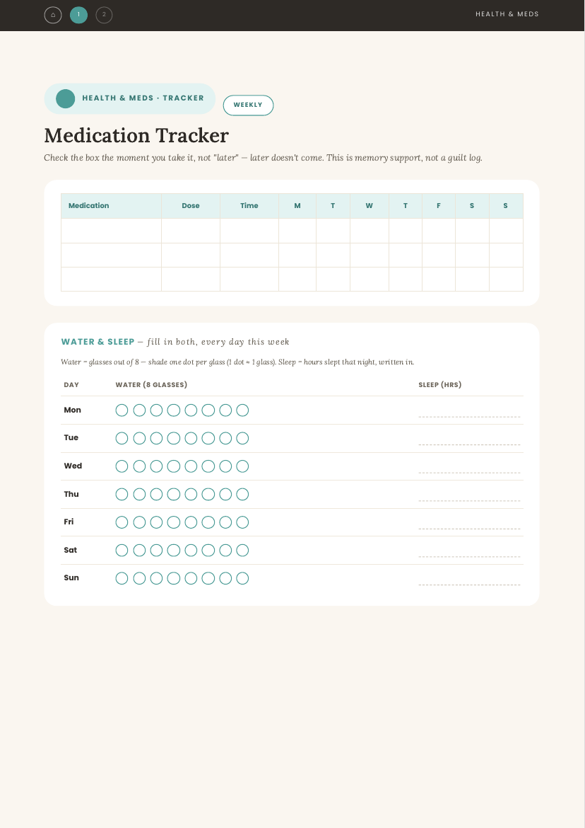 ADHD Life Reimagined — The Complete Digital Planner